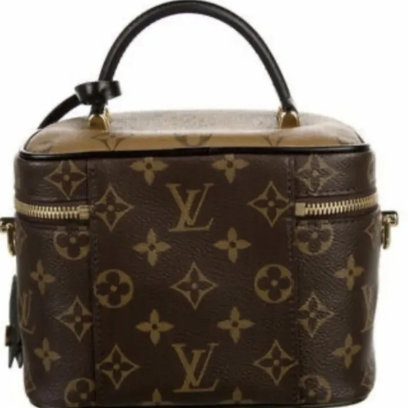 Louis Vuitton Reverse Monogram Canvas Vanity PM Crossbody Shoulder Handbag - Picture 2 of 10